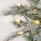 9ft. Pre-Lit Snowy Harwich Artificial Christmas Tree, Dual Color® LED Lights